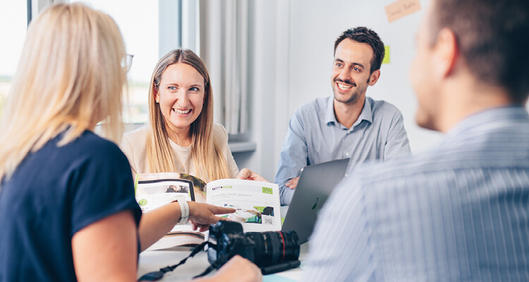 Marketing-Teambesprechung