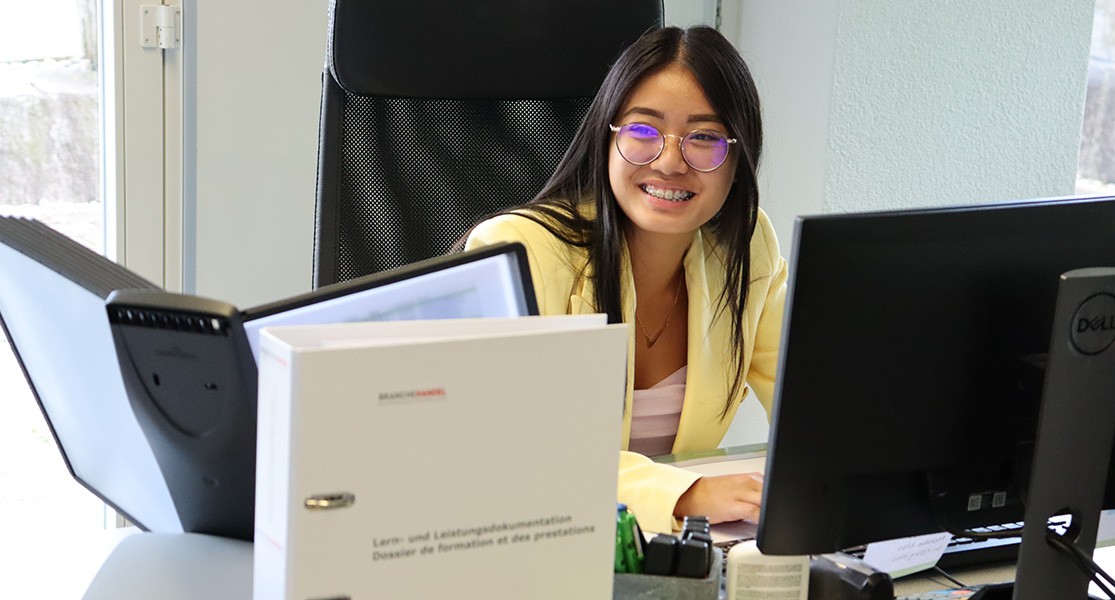 Mylinh Tran, Lernende Kauffrau