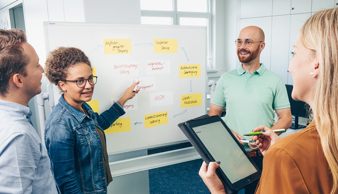 Teambesprechung Innendienst