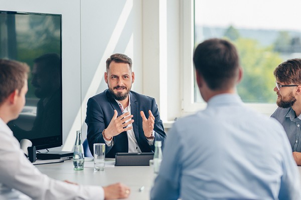 Teambesprechung Außendienst