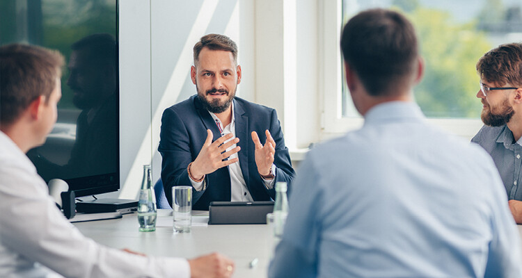 Teambesprechung Außendienst