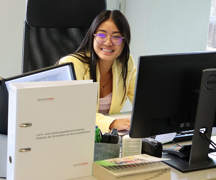 Mylinh Tran, Lernende Kauffrau