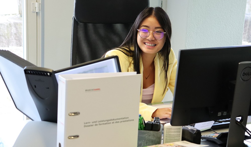 Mylinh Tran, Lernende Kauffrau